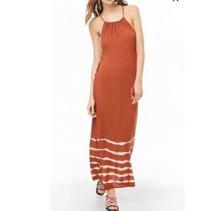 Tie dye maxi dress - NWT M